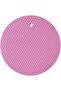 Pink Silicone Nihale Cooktop Teap Holder Bottom
