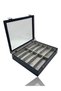 Diji 10-Piece Crocodile Navy Blue Glasses Box and Bag Set - 5