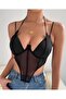 Intive الخامس الرقبة Underwire مشد الصدر رفع رقيقة الأشرطة تصميم بوستير - 7