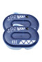 Feeding Bowl With Spoon Deep-Blue -Pack of 2