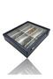 Diji 10-Piece Crocodile Navy Blue Glasses Box and Bag Set - 2