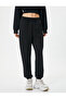 Sports Jogger Sweatpants with High Waist Pockets - Comfortable Fit - 3