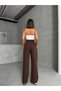 High Waist Velcro Palazzo Pants - 6
