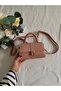 Tiny Model Pink Women's Handbag and Shoulder Bag - 4