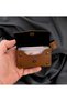 Coffee Color, Personalized Wallet and Keychain Set for Your Name, Unique Gift Set, Stylish and Original Design - 6