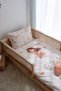 Montessori Baby Kids Duvet Cover Set (100X200), 100% Cotton Satin - Fairy Girl
