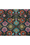 Chef Jacket Patterned Unisex Snap Fastener Long Sleeve Chef Cook Kitchen Jacket Mandala Patterned - 6