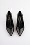 Black patent leather stiletto heels women's high heels 9 cm heel height 2024 - 9