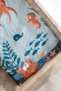 Montessori Baby Kids Duvet Cover Set (100X200), 100% Cotton Satin - Ocean - 3