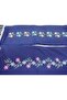 Elegant Floral Pattern Embroidered Crepe Fabric Prayer Cover, Dowry Mawlid Headcover No Needlework - 2