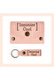 Puppy Mouth, Personalized Leather Wallet and Keychain Set, Gift for Daily Use and Stylish Design