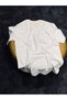 White Basic 100% Cotton Relax Mold Tshirt - 4