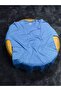 Blue Basic 100% Cotton Relax Mold Tshirt