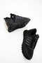 Schwarz-Schwarzer Herren-Sneaker 20214 - 4
