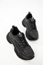 Black-Black-C Women's Sneakers 18802 - 4