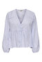 ONLSALERNO LS V-NECK TOP MOCH WVN
