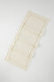 Cotton Linen Blend Runner with Embroidery Detail on the Edge 40X140 cm Tphss25Run00000 - 2
