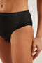 Siyah Yüksek Bel Hipster Basic Bikini Altı TBESS25BA00022 - 4