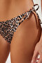 Leopar Desenli Brazilian Düşük Bel Bikini Altı TBESS23BA00052 - 4