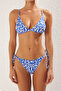 Etnik Desenli Regular Normal Bel Bikini Altı TBESS24BA00136 - 3