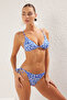 Etnik Desenli Regular Normal Bel Bikini Altı TBESS24BA00136