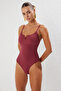 Bordo V Yaka Regular Basic Mayo TBESS22MA0010 - 2