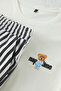 Black Striped Regular Fit Couple/Pair Knitted Shorts 100% Cotton Pajama Set Tmnss24Pt00017 - 7