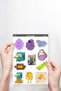 Adventure Time Laptop Notebook Tablet Sticker Set 2 - 3