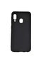 Galaxy A20E Case Soft Textured Colorful Slim Silicone Soft Cover Premier - Black