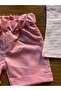 Girls Shorts Cap Sleeve Little Love 2-Piece Set - 2