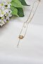 Clover Model Double Steel Necklace - 4