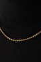 Steel Wire Striped Chain Necklace Classic Forse Embroidered Chain 2mm Elegant Minimal Adjustable Length - 7