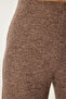 Wide Leg Comfortable Soft Trousers Brown Lub0073 - 6