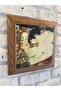 Solid Framed Natural Stone Marble Table Board 26X26 cm - 3
