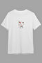 Teddy Bear Printed Cotton Oversize T-Shirt - Couple Combination Set of 2 - 3