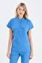 Royal Blue Petra Premium Lycra Fabric Single Top Doctor Nurse Jersey Top