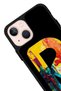 حافظة سوداء متوافقة مع هاتف iPhone 13 - غطاء من السيليكون الناعم الواقي والممتص للصدمات - 4
