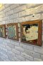 Set of 3 Stone Painting Boards with Solid (Wood) Frame 26X26 Set - 3