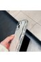 iPhone 16 Pro Max Compatible Case Wave Edge Anti-Shock Soft Silicone Transparent Case - 5