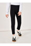 Solid Leggings with Elastic Waistband