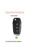 Ford Ecosport Focus 4 Fiesta Mondeo Ranger Puma Compatible Key Case Switchblade Nano Black - 3