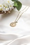 Half Gold Model Design Steel Necklace - 4