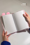 Pink and White Rabbit Book - A5, 160 Sheets, Plush and Heart, Cute and Soft Cover - 5