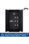 Godrej Steel Wardrobe with Full-Height Design, Centre Partition Black Finish - 4