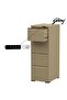 Godrej 4 Drawer Digital Filing Cabinet with Touch Screen Lock Steel Beige Finish - 8