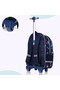 Back to School 18" Set of 4 School & Lunch Bag Activity Bag & Pencil Case Astronaut - Blue - 4