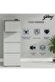 Godrej 4 Drawer Digital Filing Cabinet with Touch Screen Lock Steel Grey Finish - 3