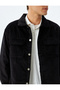 Slim fit jacket corduroy shirt collar flap pocket detailed cotton - 5