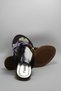 Women's Floral Genuine Leather Slippers - 3