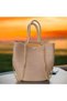 Gold Bag Handmade Straw Gold Bag with Gold Color Chain Detail Custom Design Stylish Women's Handbag - 2